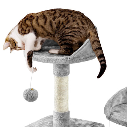 82.5In Multi Level Cat Tree for Large Cat Tower with Condo and Scratching Post